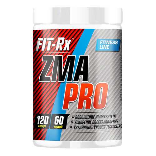 FIT-Rx Мультиминералы FIT-Rx ZMA PRO, 120 капс в Спортмастер