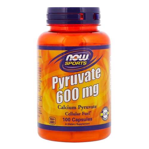 Кальций NOW Sports Pyruvate Calcium 100 капсул в Спортмастер