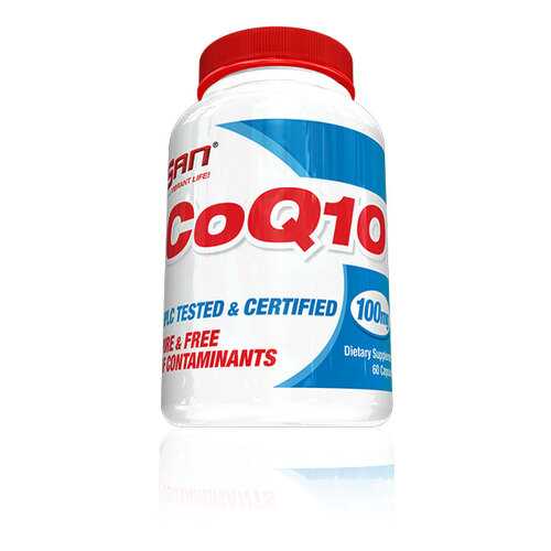 Коэнзим SAN CoQ10 60 капсул в Спортмастер