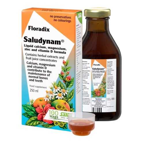 Salus-Haus GMBH Floradix Saludynam, 250 мл в Спортмастер