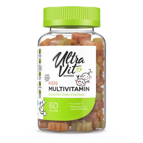 UltraVit Kids Multivitamin Gummies, 60 таб в Спортмастер