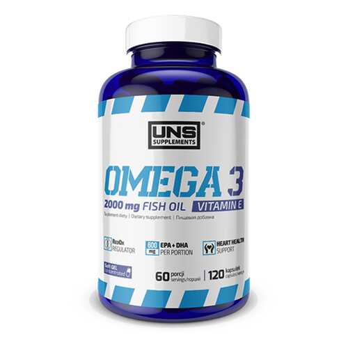 UNS Omega-3, 120 капсул в Спортмастер