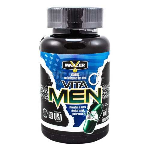 Витаминно-минеральный комплекс Maxler VitaMen 90 таблеток в Спортмастер