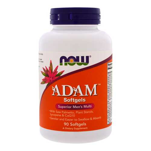 Витаминно-минеральный комплекс NOW Sports Adam Men's Multivitamin 90 капсул в Спортмастер