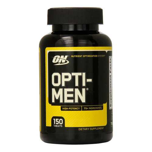 Витаминно-минеральный комплекс Optimum Nutrition Opti-Men 150 таблеток в Спортмастер