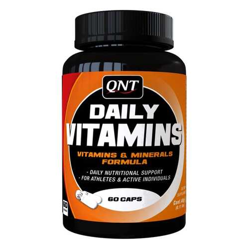 Витаминно-минеральный комплекс QNT Daily Vitamins 60 капсул в Спортмастер