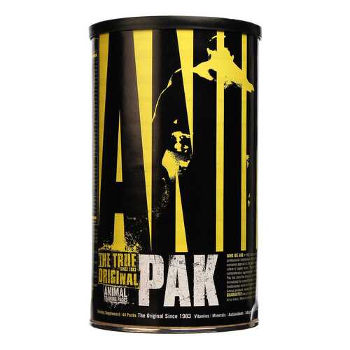 Витаминно-минеральный комплекс Universal Nutrition Animal Pak 44 пакетиков в Спортмастер