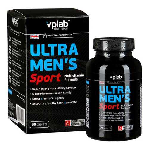 Витаминно-минеральный комплекс VPLab Ultra Men's Sport 90 таблеток в Спортмастер
