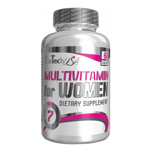 Витаминный комплекс BioTech Multivitamin for women 60 таблеток в Спортмастер