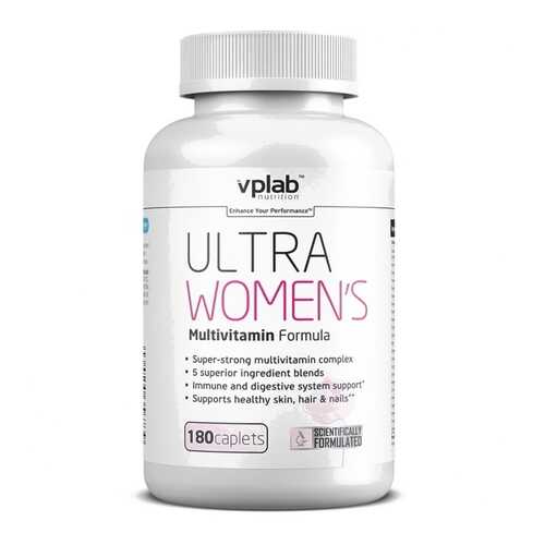 VPLab Nutrition Ultra Women's Multivitamin Formula 180 caps в Спортмастер