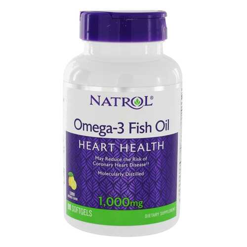 Natrol Omega-3 Fish Oil 1000mg 90caps (90 капс.) в Спортмастер