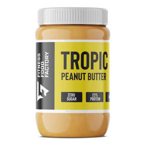Арахисовая паста Fitness Food Factory 800 г тропическая в Спортмастер