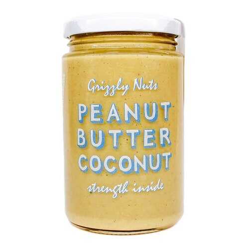 Grizzly Nuts Peanut Butter Coconut (Арахисовая паста с кокосом), 370 г в Спортмастер