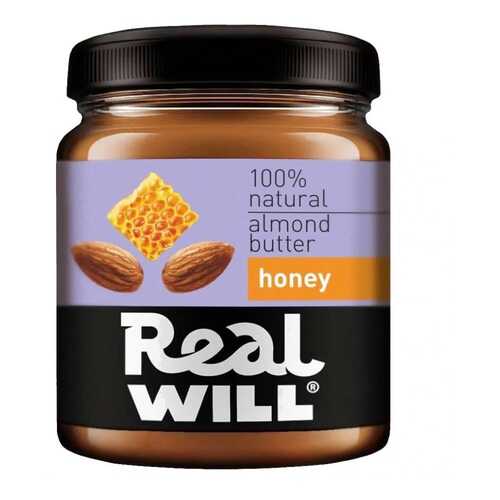 Real Will Паста из миндаля с мёдом в Спортмастер