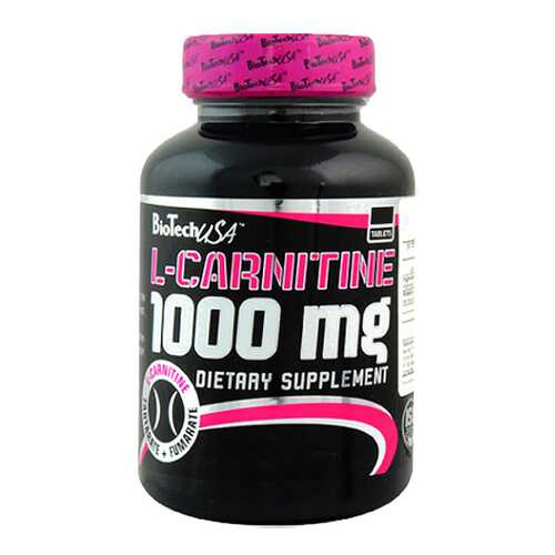 BioTech L-Carnitine 1000, 60 таблеток в Спортмастер