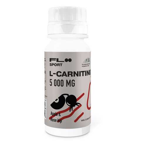 Floo Sport L-Carnitine 1500, 1 ампула 60 мл, Яблоко и шиповник в Спортмастер