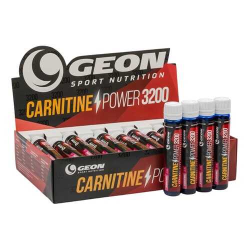 GEON Carnitine Power 3200, 20 амп, вкус: апельсин-маракуйя в Спортмастер