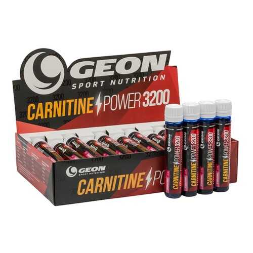 GEON Carnitine Power 3200, 20 амп, вкус: фруктовая смесь в Спортмастер