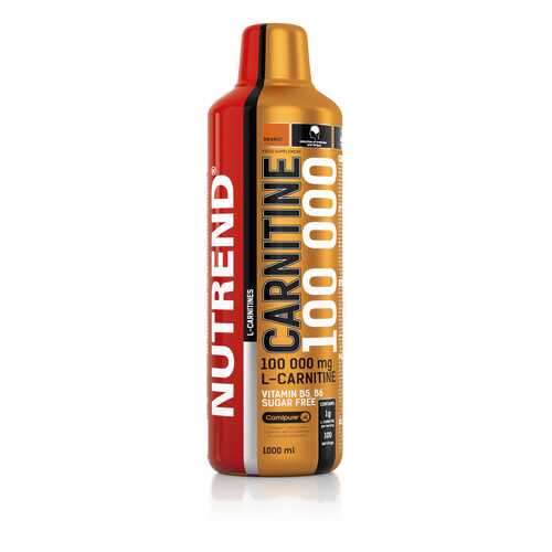 Напиток NUTREND Carnitine 100000 (1.0 л) апельсин в Спортмастер