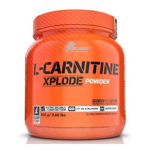 Olimp L-Carnitine Xplode Powder, 300 г, апельсин в Спортмастер