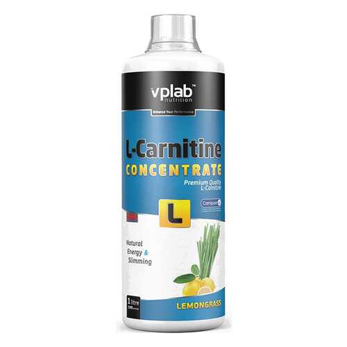 VPLab L-Carnitine Concentrate, 1000 мл, Lemongrass в Спортмастер
