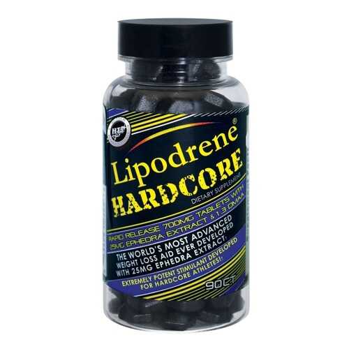 Жиросжигатель Hi-Tech Pharmaceuticals Lipodrene Hardcore, 90 капсул в Спортмастер