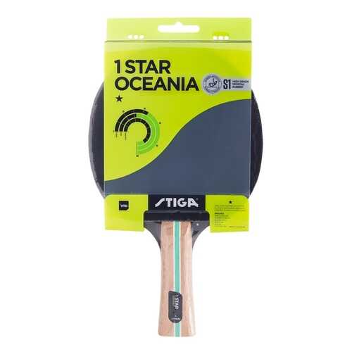 Ракетка для настольного тенниса Stiga Oceania, черно-красная в Спортмастер