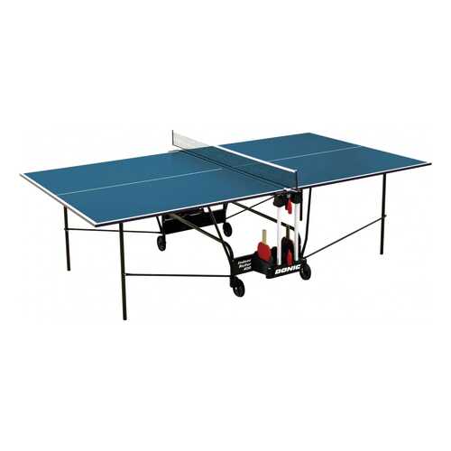 Теннисный стол Donic Indoor Roller 400 синий, с сеткой в Спортмастер