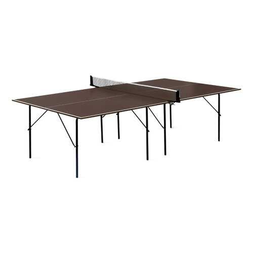 Теннисный стол Start Line Hobby Outdoor коричневый в Спортмастер