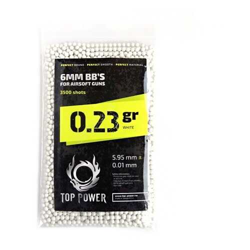 Шары для страйкбола Top Power 0,23 (3500 шт.) в Спортмастер
