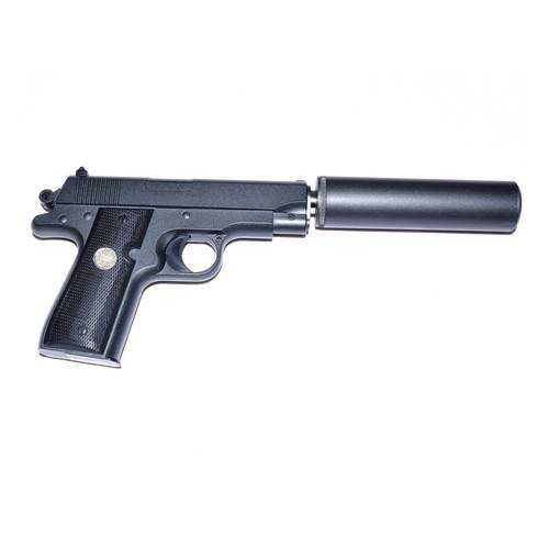 Страйкбольный пружинный пистолет Galaxy (кал. 6 мм) G.2A (Browning с имитацией глушителя) в Спортмастер