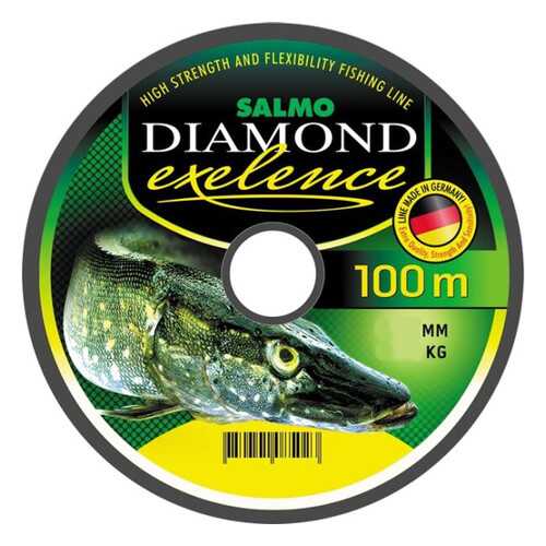 Леска монофильная Diamond Exelence, 0,27 мм, 100 м, 6,4 кг в Спортмастер