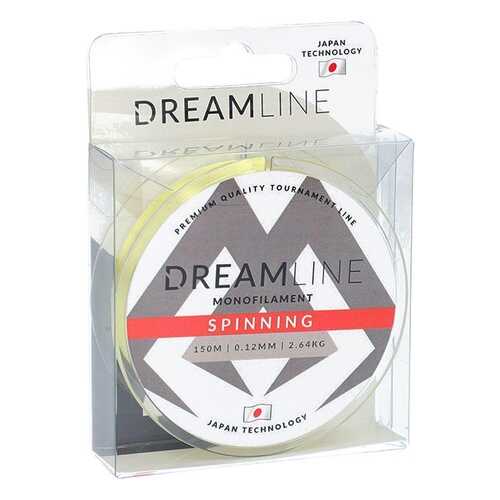 Леска монофильная Mikado Dreamline Spinning Yellow 0,2 мм, 150 м, 4,93 кг в Спортмастер