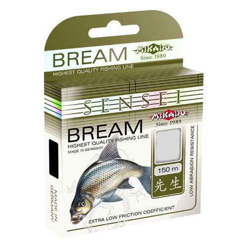 Леска монофильная Mikado Sensei Bream 0,22 мм, 150 м, 6,6 кг в Спортмастер