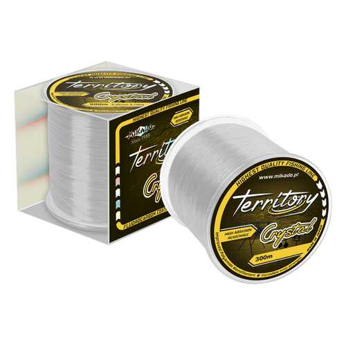 Леска монофильная Mikado Territory Crystal 0,3 мм, 300 м, 11,45 кг в Спортмастер