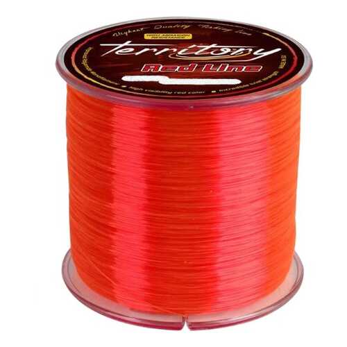 Леска монофильная Mikado Territory Red Line 0,3 мм, 600 м, 10,9 кг в Спортмастер