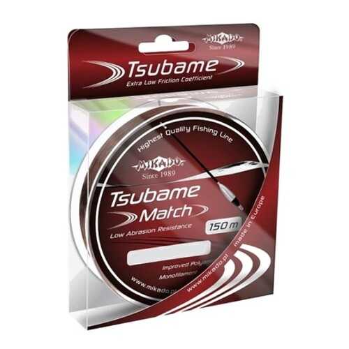Леска монофильная Mikado Tsubame Match 0,28 мм, 150 м, 9,9 кг в Спортмастер