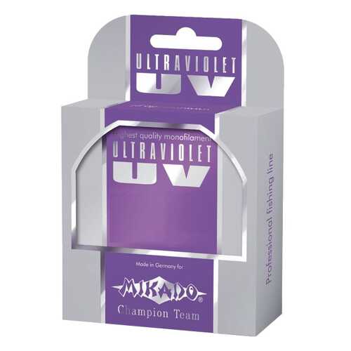 Леска монофильная Mikado Ultraviolet 0,3 мм, 150 м, 10,9 кг в Спортмастер