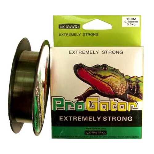 Леска монофильная Progator, 0,5 мм, 100 м, 18,6 кг в Спортмастер