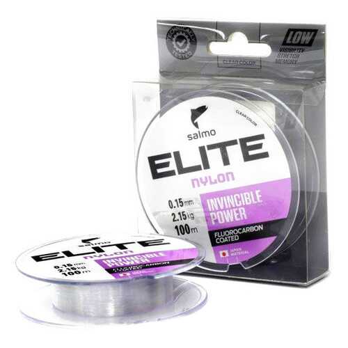 Леска монофильная Salmo Elite Fluoro Coated Nylon 0,25 мм, 100 м, 5,85 кг в Спортмастер