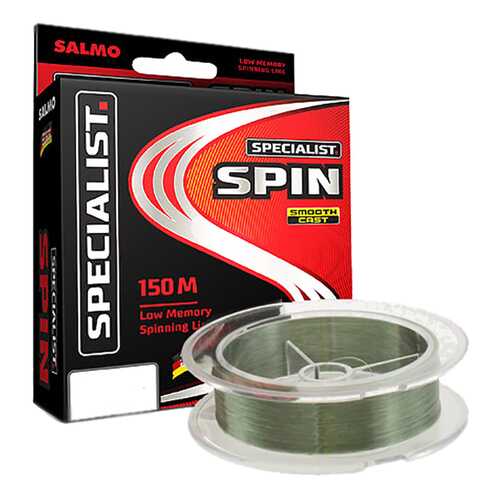 Леска монофильная Specialist Spin, 0,22 мм, 150 м, 4,7 кг в Спортмастер
