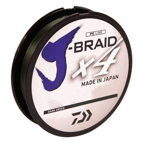 Леска плетеная J-Braid X4 зеленая 135m в Спортмастер