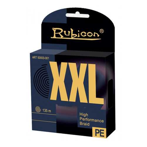 Леска плетеная RUBICON XXL 135 м yellow в Спортмастер