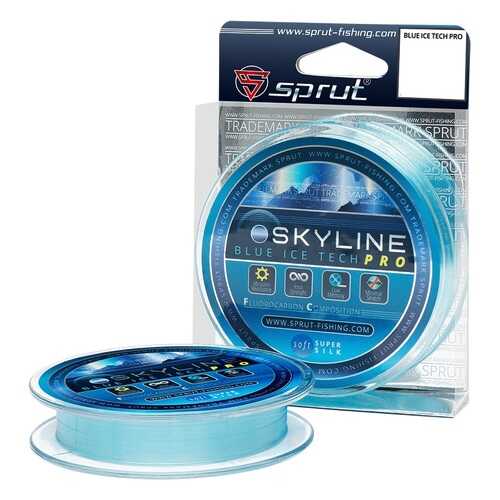 Леска SKYLINE Fluorocarbon Composition Evo Tech PRO Blue 100 м в Спортмастер