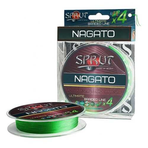 Шнур NAGATO Hard Ultimate Braided Line x4 140 м Neon Green в Спортмастер