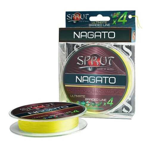 Шнур NAGATO Hard Ultimate Braided Line x4 95 м Fluo Yellow в Спортмастер