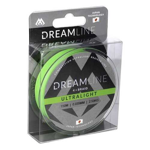 Шнур плетеный Mikado Dreamline Ultralight 0,04 мм, 150 м, 2,53 кг в Спортмастер