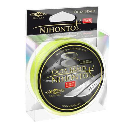 Шнур плетёный Mikado Nihonto Octa Braid Fluo, 0,26 в Спортмастер
