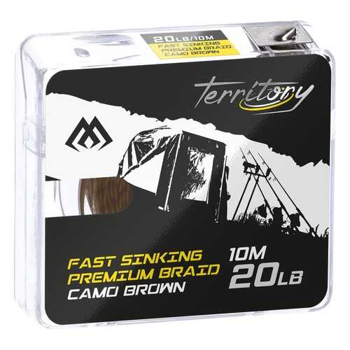 Шнур плетеный Mikado Territory Fast Sinking Premium Braid 0,25 мм, 10 м, 9,07 кг в Спортмастер