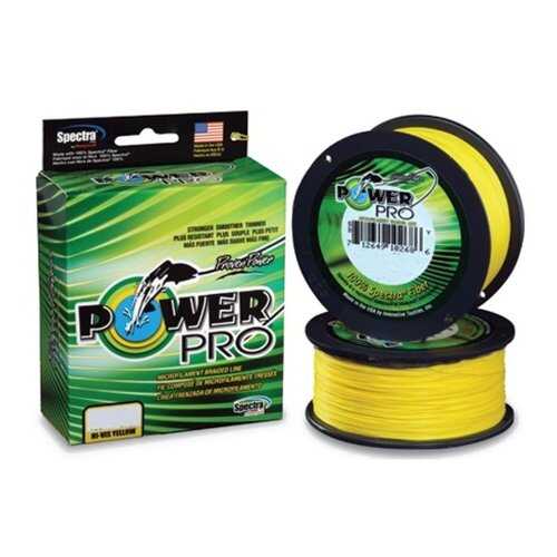 Шнур Power Pro 135 м Hi-Vis Yellow в Спортмастер